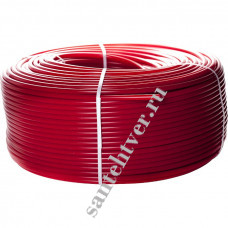 Труба  сшитый полиэтилен  STOUT 16х2,0 PEX-a с кислородным слоем, красная /500м